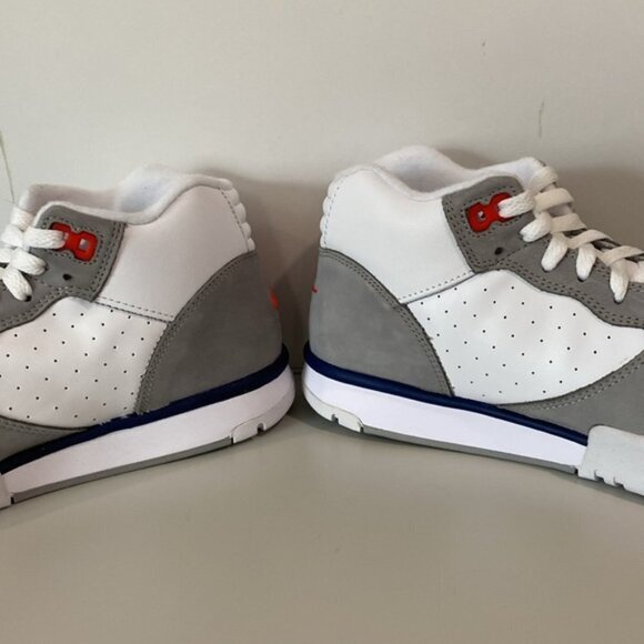 Nike Air Trainer 1 White Midnight Navy Medium Grey Size 9.5 - Picture 5 of 13